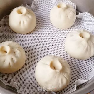 四季豆酱鸡肉包的做法步骤:16