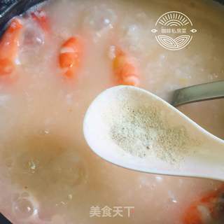 海鲜粥的做法步骤:16
