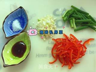 清炒绿豆芽的做法步骤:3