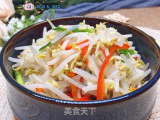 清炒绿豆芽的做法步骤:11