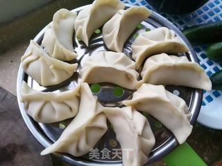 虾仁丝瓜饺子的做法步骤:10