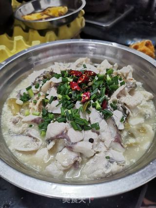 酸菜鱼的做法步骤:13