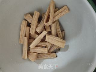 素炒腐竹的做法步骤:2