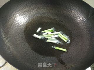 佛手瓜炒午餐肉的做法步骤:4