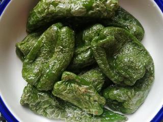 孜然虎皮椒的做法步骤:4