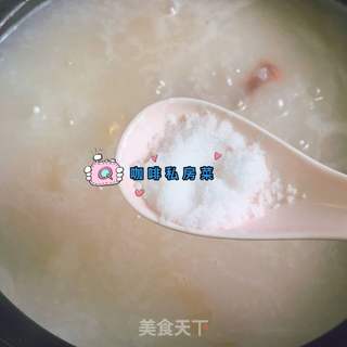 皮蛋瘦肉粥的做法步骤:8