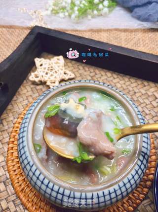 皮蛋瘦肉粥的做法步骤:11