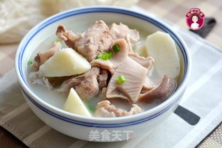 猪肚腔骨山药汤的做法步骤:11
