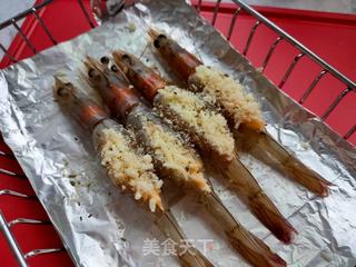 芝士烤虾的做法步骤:4