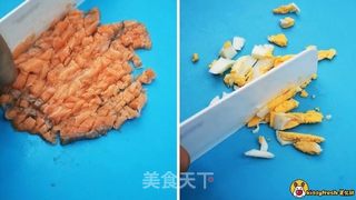 kiddyfresh鹿优鲜-三文鱼土豆披萨的做法步骤：2