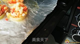 kiddyfresh鹿优鲜-三文鱼土豆披萨的做法步骤：9