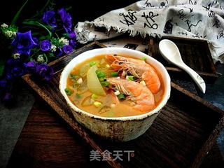 鲜美冬瓜汤的做法步骤:8