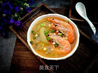 鲜美冬瓜汤的做法步骤:9