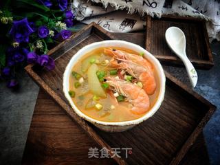 鲜美冬瓜汤的做法步骤:10