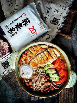 鸡胸肉荞麦面的做法步骤:14