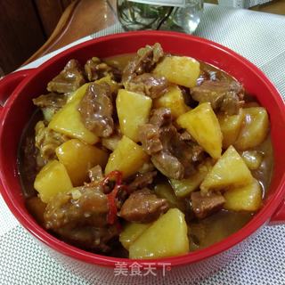 牛肉咖喱炖土豆的做法步骤：9