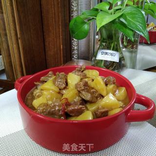 牛肉咖喱炖土豆的做法步骤：10