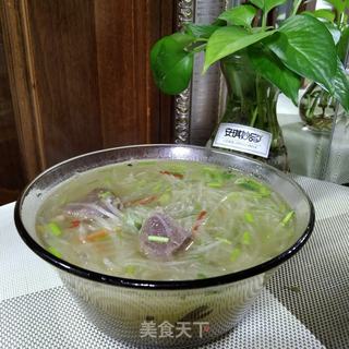 白萝卜牛肉汤的做法步骤：8