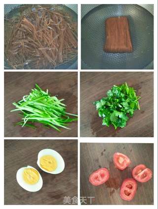 荞麦冷面的做法步骤:4