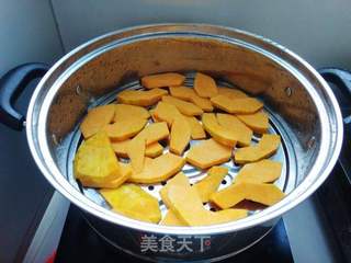 南瓜冰皮月饼的做法步骤:4
