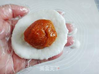 南瓜冰皮月饼的做法步骤:16