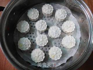 南瓜冰皮月饼的做法步骤:18