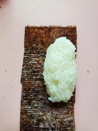 海草寿司的做法步骤:10