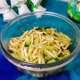 芝麻酱拌面的做法步骤:8
