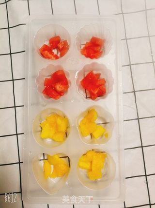 超简单的芒果/西瓜布丁的做法步骤:4