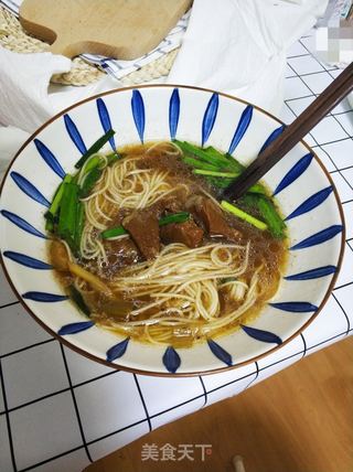 红烧牛肉面的做法步骤:12