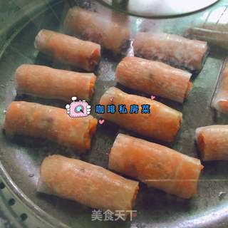 水晶冬瓜鸡肉卷的做法步骤:9