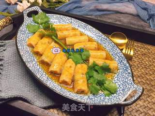 水晶冬瓜鸡肉卷的做法步骤:12