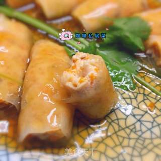 水晶冬瓜鸡肉卷的做法步骤:13