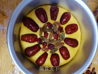 南瓜发糕的做法步骤:8
