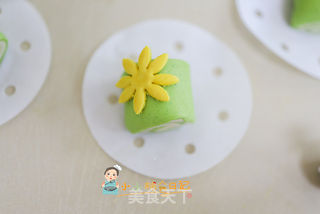 9个月以上辅食菠菜花朵刀切的做法步骤:11
