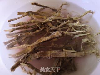 辣炒嫩笋干的做法步骤:2