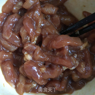 肉丝炒芹菜的做法步骤：6