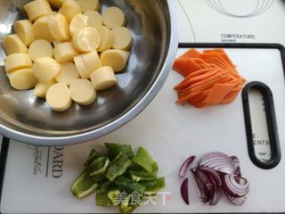 红烧日本豆腐的做法步骤:2