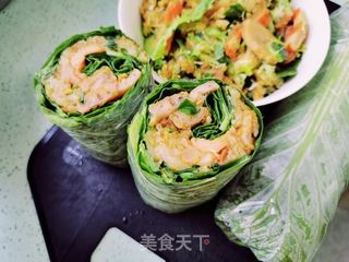 白菜饭包的做法步骤:11