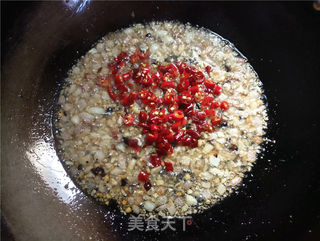 瑶柱海米肉酱的做法步骤:9