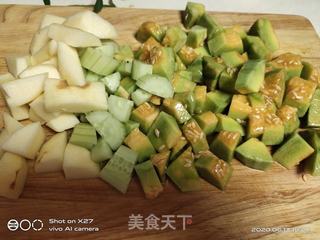 苹果甜瓜鸡蛋沙拉的做法步骤：5