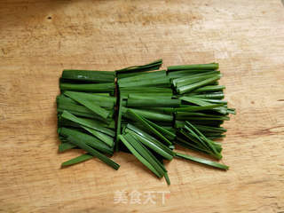 香干炒韭菜的做法步骤:3