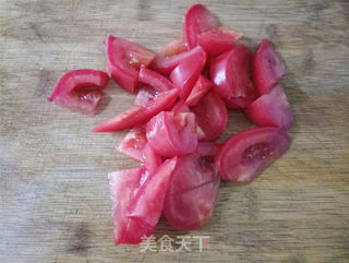 番茄鸡蛋面的做法步骤:2