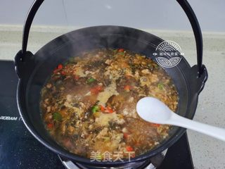 小锅酸辣米线的做法步骤:13