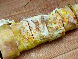 烤冷面的做法步骤:10