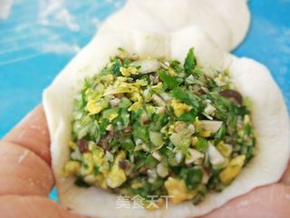 香菇芹菜鸡蛋馅包子的做法步骤:10