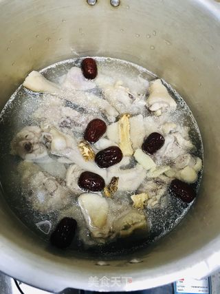 木瓜鸡汤的做法步骤：5