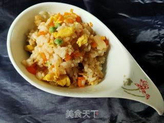 鸡蛋炒饭的做法步骤：10