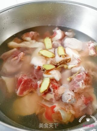 粉皮烧鸭的做法步骤:4
