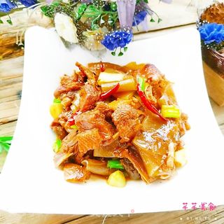 粉皮烧鸭的做法步骤:18